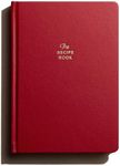 Kunitsa Co. Recipe Book to Write in Your Own Recipes, Blank Cook Book and Recipe Journal - Gift for a Chef (Red)