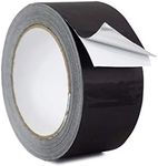 WOD AF-20A-B Black Matte Aluminum Foil Tape General Purpose Non Reflective Hot & Cold Shield Resistant - Good for HVAC, Air Ducts, Insulation, Metal Repair: 2 in. x 27 yds. (Pack of 1)