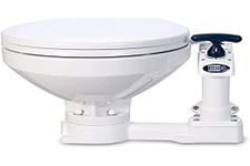 Jabsco 29090-5000 Twist n' Lock, Manual Marine Toilet, Compact Bowl