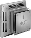 Simpson Dura-Vent 46DVA-HC Duravent Horizontal Square Termination Cap-4" x 6 5/8" Direct Vent, 4" x 6.625", Galvanized