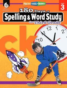 180 Days: Reading, Vocabulary/Language for 3rd Grade Practice Workbook for Classroom and Home, Cool and Fun Practice Created by Teachers