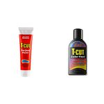 T-Cut Rapid Paintwork Scratch Remover, 150g & Colour Fast 3-in-1 Paintwork Renovator, Black, 500ml