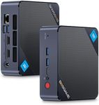 BOSGAME N100 Mini PC Intel 12th Gen CPU 16GB DDR4 3200Mhz RAM 512GB M.2 SSD Windows 11 Computer | 4K Triple Display | USB 3.2 | Wi-Fi | 2.5G LAN | Full Function USB-C (Data/PD 3.0/DP)