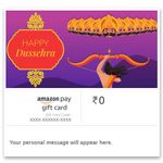 Amazon Pay eGift Card - Happy Dussehra (Golden Heads)