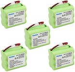 Kastar 5-Pack 7.2V 2300mAh Ni-MH Battery Replacement for 10-000009-001, 10000009-001, 10000009001, 10-000013-001, 10000013-001, 10000013001, Golden Power 6MR2000AAY4Z, Golden Power Part No.: 228844