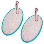 Midazzle Oval Shaped Pumice Stone with Grip (Pack of 2)