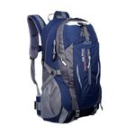 FANSU 40-50L Ultra Lightweight Backpack Foldable Hiking Daypack, Waterproof Rucksack Travel Bag for Men Women Outdoor Camping Mountaineering Walking Cycling Climbing (50L,Navy blue)