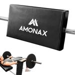 Amonax Hip Thrust Bench Back Pad, Extra Thick Foam Padding for Barbell Back Support, Home Gym Equipment Attachment for Hip Thrust, Protective Cushion for Bench Press Back Support, Fitness Workouts