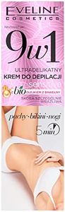 Eveline Cosmetics Sensit Crème Ultra-Delicate pour l'Épilation avec Huile de Coton Bio 9-en-1, Pour Peau Sensible