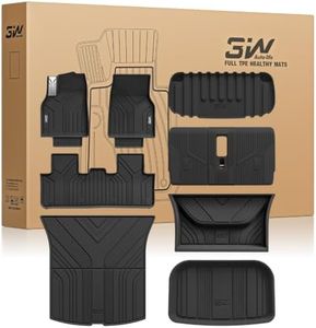 3W 10PCS Floor Mats for Tesla New Model Y 2025-2026 Only Standard