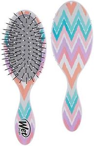 Wet Brush Kids Detangler- Detangling Knots, Snag-Free, Anti-Static Brush, Intelliflex Bristles, No pain, Split-Ends & Hair Breakage, Chevron Print, Easy Hold, Child-Friendly Size