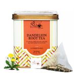 The Indian Chai Dandelion Root Tea For Detox|30 Pyramid Tea Bags|Kidney & Liver Detox Tea|Improves Kidney Function & Digestive Health|Herbal Tea|Dandelion Tea|Caffeine Free|Super-Herb|60Grams