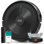 Deenkee Robot Vacuum Cleaner with Mop, 4000Pa Strong Suction Robot Vacuum 7.8cm Ultra-Slim & Schedule & Wifi/APP/Alexa Control, Self-Charging Clean Robot Vacuum and Mop for Floor Carpet