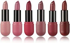 Joyeee Lipstick Set, Matte Long Lasting Waterproof Makeup Gift Kit for Women Mother Teacher Girls Beginner Essential Beauty Set Travel Size Daily Holiday Use, 6 PCS