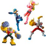 Bandai Shokugan SMP Kit Makes Pose Mega Man EXE Battle Network 01 Model Kit Set