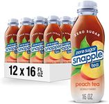 Snapple Zero Sugar Peach Tea, 16 fl