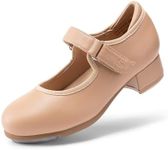 DREAM PAIRS Girls Mary Jane Tap Sho