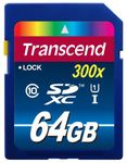 Transcend 64GB SDXC/SDHC Class 10 USH-I (Premium) Memory Card