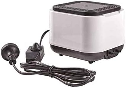 ZOIC Super Quiet Aqua Aquarium Fish Tank Hydroponic Aerator Air Pump Adjustable Flow Rate (5W)