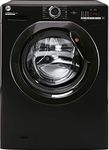 Hoover H-Wash 300 H3W4102DBBE Freestanding Washing Machine, Large Capacity, 10 kg Load, 1400 rpm, Black