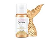 SWEET STICKS Edible Art Decorative Cake Paint 0.5 Ounce (15 Milliliters), Metallic Champagne Gold