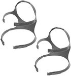 2 Pack Replacement Headgear Compatible with Fisher & Paykel Simplus Nasal Mask, Comfortable Head Strap for Full Face Mask Strap with Clips - M/L