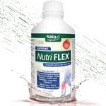 Naka Original Nutri Flex SUPREME 600 ml, Joint Care Formula Featuring Glucosamine Hydrochloride, Collagen, MSM, Tumeric, Devil's Claw, Bromelain, Boswellia, Vitamin D, Hyaluronic Acid and more - 20% EXTRA BONUS SIZE - 600ml (500 + 100 FREE)