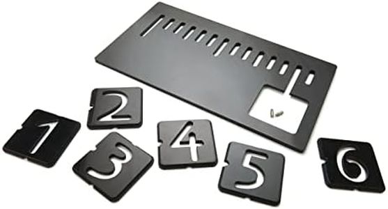 Woodriver Growth Chart Router Jig