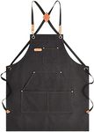 Aoomzoon Canvas Aprons for Men Chef