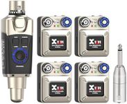 Xvive U45R4 Wireless in-Ear Monitor System Set with One Transmitter and Four Receivers
