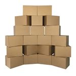 UBOXES Medium Moving Boxes 18 x14 x 12 Inches, Bundle of 20 Boxes (BOXBUNDMED20)