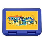 Spreadshirt Transformers Logo More Than Meets The Eye Slogan Lunchbox, One Size, Royal Blue