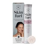 Wellbeing Nutrition Skin Fuel Glutathione Tablets for Glowing Skin, Radiance, Skin Whitening & Anti Ageing | Hyaluronic Acid, Vitamin C & Vitamin E | 15 Effervescent Tablets