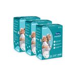 Dignity Premium Adult Diapers Tape Style - 30 Count (Extra Large) with Extra Absorbent Core, Wetness Indicator, Waist Size 48" - 57", 10 Pcs/Pack (Pack of 3)