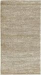 HAMID - Giralda Jute Rug, 100% Natural Jute Fibre, Hand Woven, Soft Rug and High Strength, Living Room, Dining Room, Bedroom, Hallway Rug - White (110 x 60 cm)