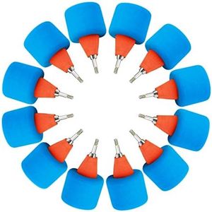 SinoArt Soft Sponge Foam Hunting Arrowhead Game Practice Colorful Broadhead Tips for Archery CS Shooting 12pc