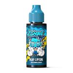 Blue Crystal Vape liquid 100ml by Zombie Vapes | 70/30 | Blue Menthol Aniseed | 0mg Shortfill E Liquid (Nicotine Free Vape Juice) | 100ml bottle | Space to add Nic Shot or Nic Salt