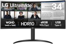 LG 34" 34WR55QC-B UltraWide™ Curved