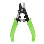 3-in-1 Optical Fiber Stripper, 125-250μm/250-900μm/2-3mm (3 Diameter) Miller'S Pincers Optical Fiber Cable Stripping Plier FTTP Tool, for Net Cable Repair Electricians, Green