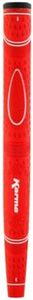 Karma Dual Touch Red Midsize Golf Putter Grip for Men and Women