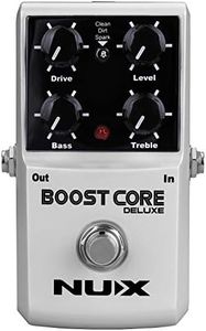 Nux Boost Core Deluxe Booster Pedal | Guitar FX,gray