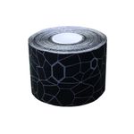 Theraband Kinesiology Printed Tape Roll (Standard, Black and Grey, 2 Inch X 16.4 Feet)