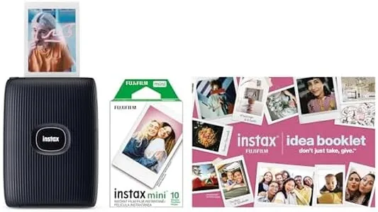 FUJIFILM Instax Mini Link 2 Smartphone Printer Bundle 2025 - Space Blue