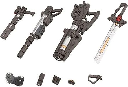 Hexa Gear Governor Weapons Combat Assortment 02, Total Height Approx. 2.4 inches (61 mm), 1/24 Scale Plastic Model