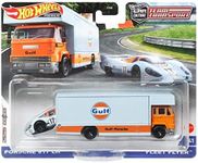 Hot Wheels Team Transport Fleet Flyer with '18 Porsche 917 LH