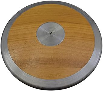 Champion Sports Wood Practice Discus - Available in Multiple Weights