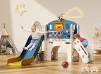 BIERUM 9 in 1 Toddler Slide, Kid Sl