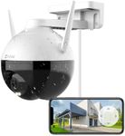 EZVIZ Security Camera, 1080P Outdoor Pan/Tilt 360 IP WiFi Surveillance Camera, Color Night Vision, AI Person Detection, Active Defense, Waterproof, Cloud/SD Storage, Alexa, Google Assistant C8C 1080P