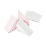 Manicare Cosmetic Wedges, Pack Of 4 Triangle Sponges, Latex Free, Blending Sponges For Liquid, Cream And Powder Makeup, Foundation, Smooth Flawless Application, Beauty Accessory Tool, Makeup Artist