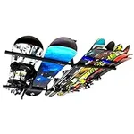 StoreYourBoard Ski & Snowboard Ceiling Storage Rack - Hi-Port 2 Overhead Hanger Mount